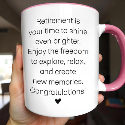 Officially Retired Time To Shine Brighter With Flower And Butterfly