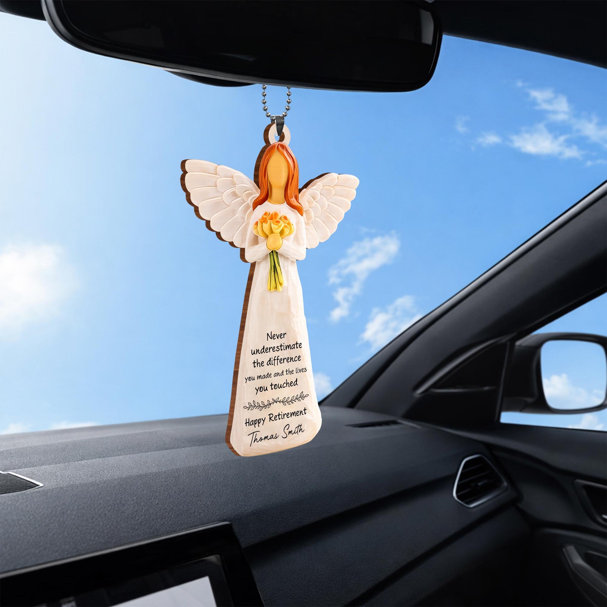 Never Underestimate The Difference Angel Ornament