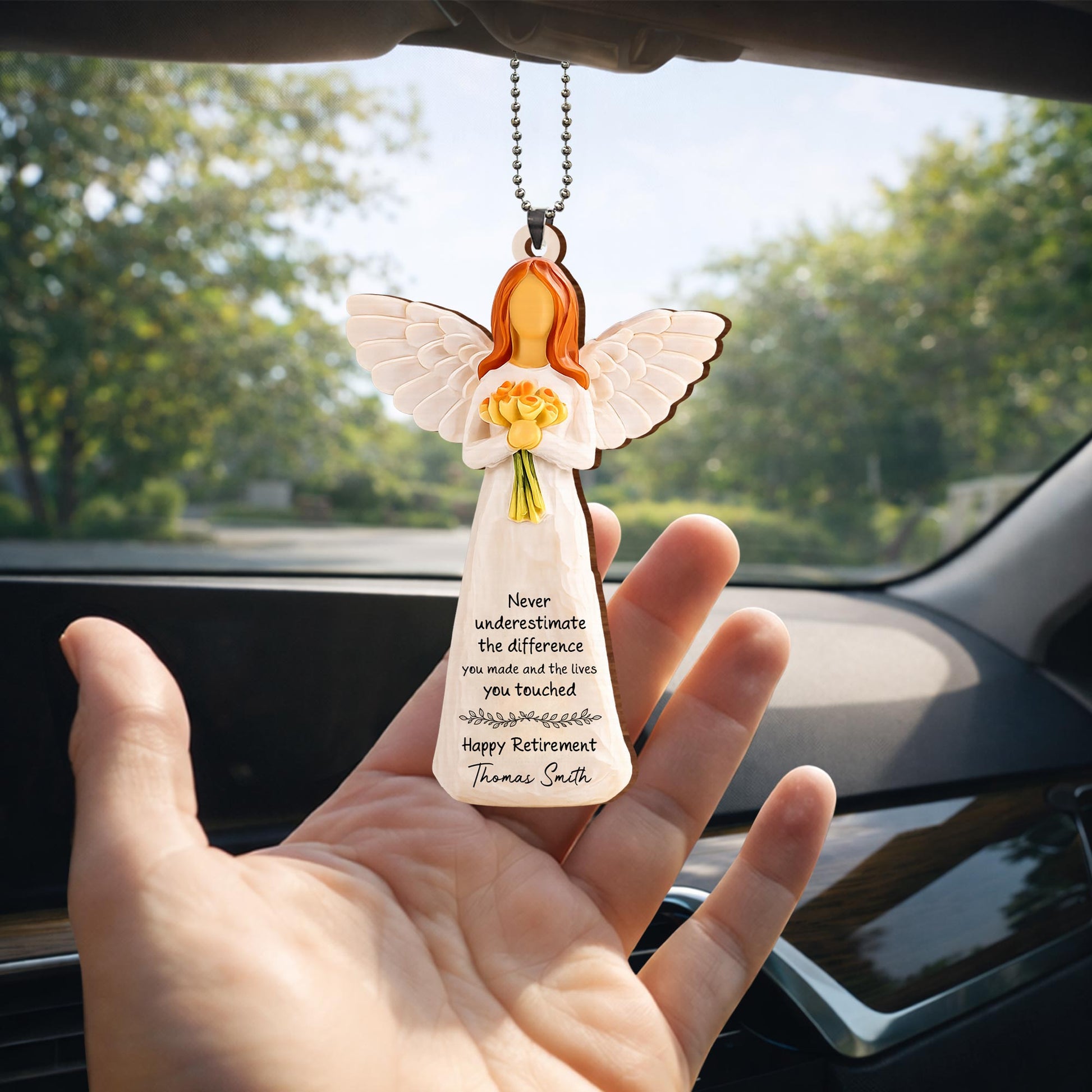 Never Underestimate The Difference Angel Ornament