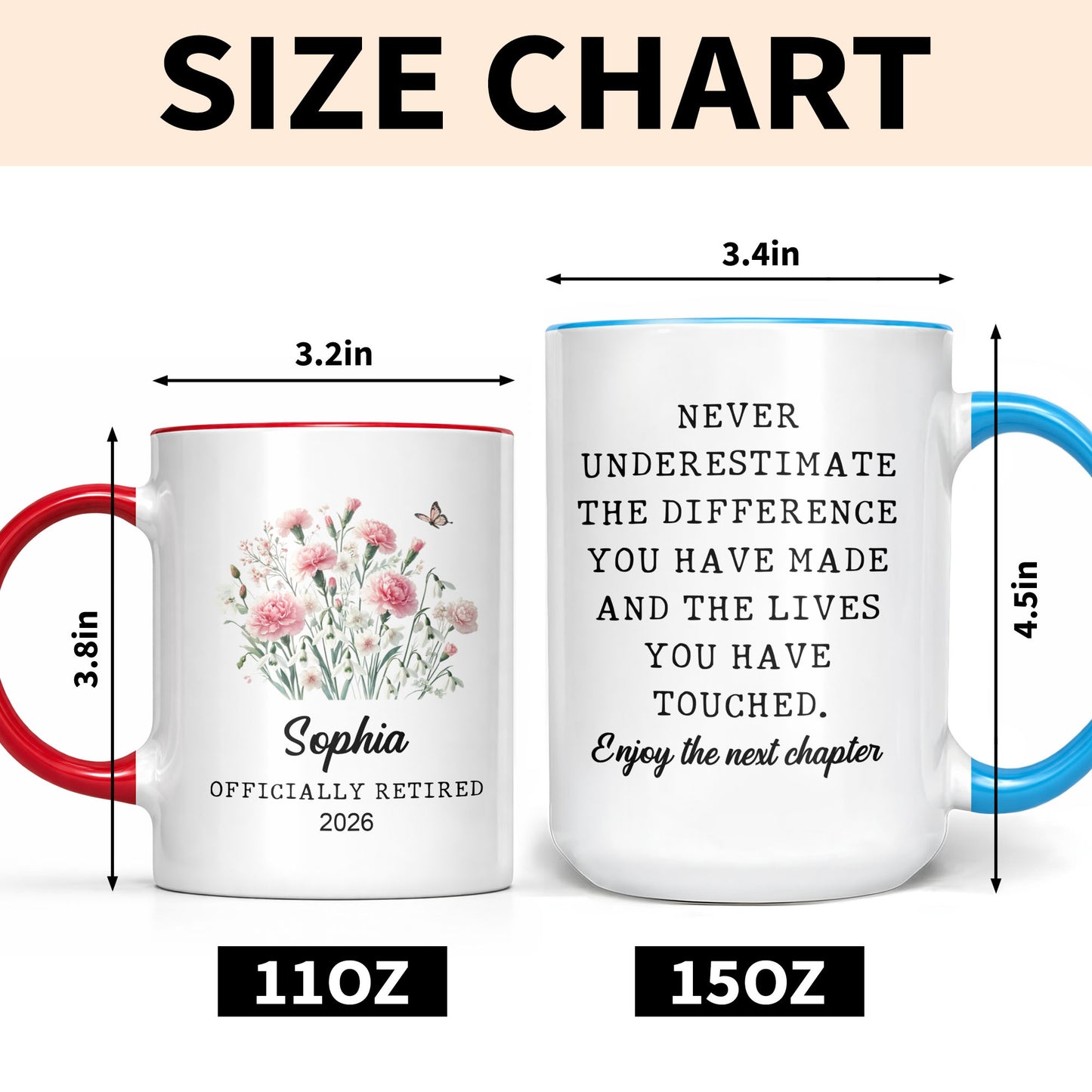 Officially Retired Never Underestimate The Difference Flowers Butterfly