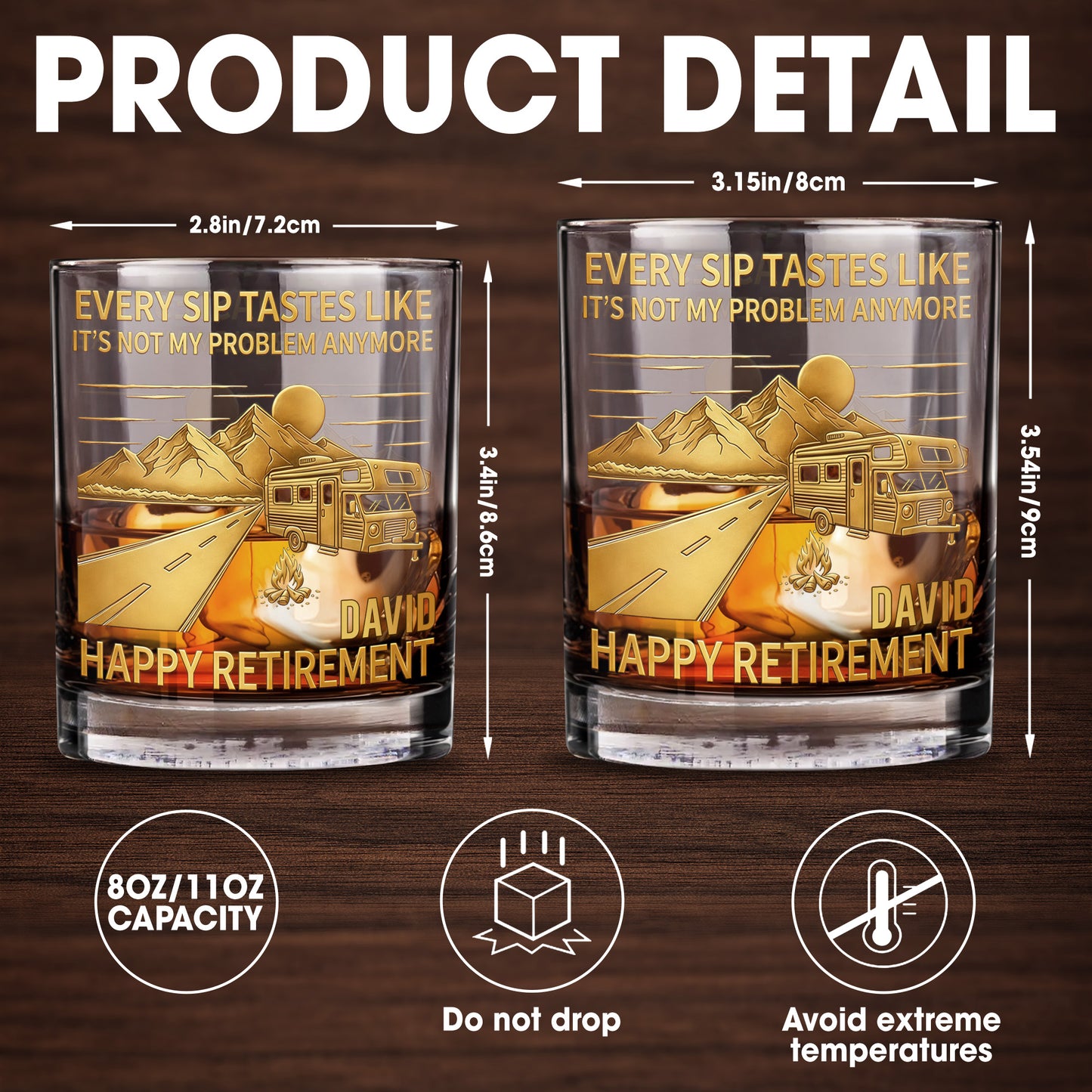 Every Sip Tastes Like It's Not My Problem Anymore, Happy Retirement