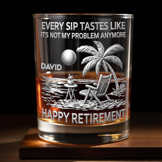 Every Sip Tastes Like It's Not My Problem Anymore, Palm Tree and Beach Chair