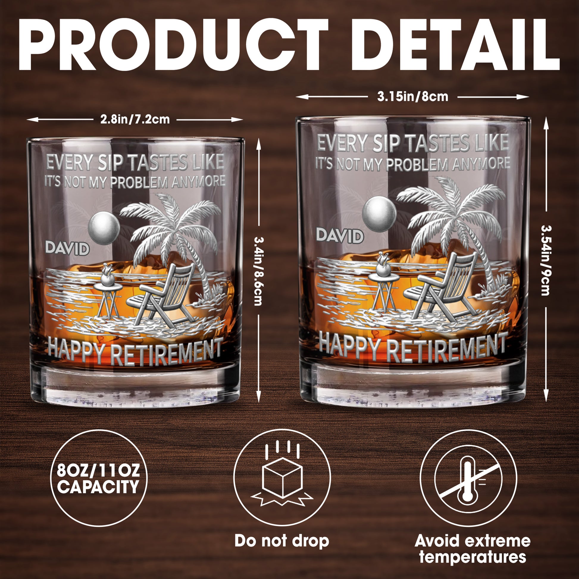 Every Sip Tastes Like It's Not My Problem Anymore, Palm Tree and Beach Chair