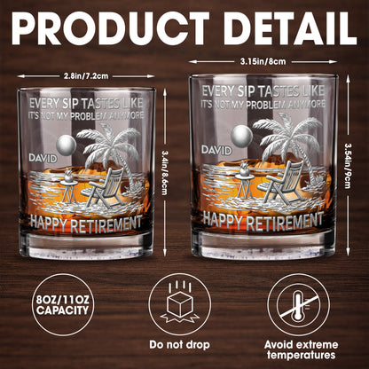 Every Sip Tastes Like It's Not My Problem Anymore, Palm Tree and Beach Chair