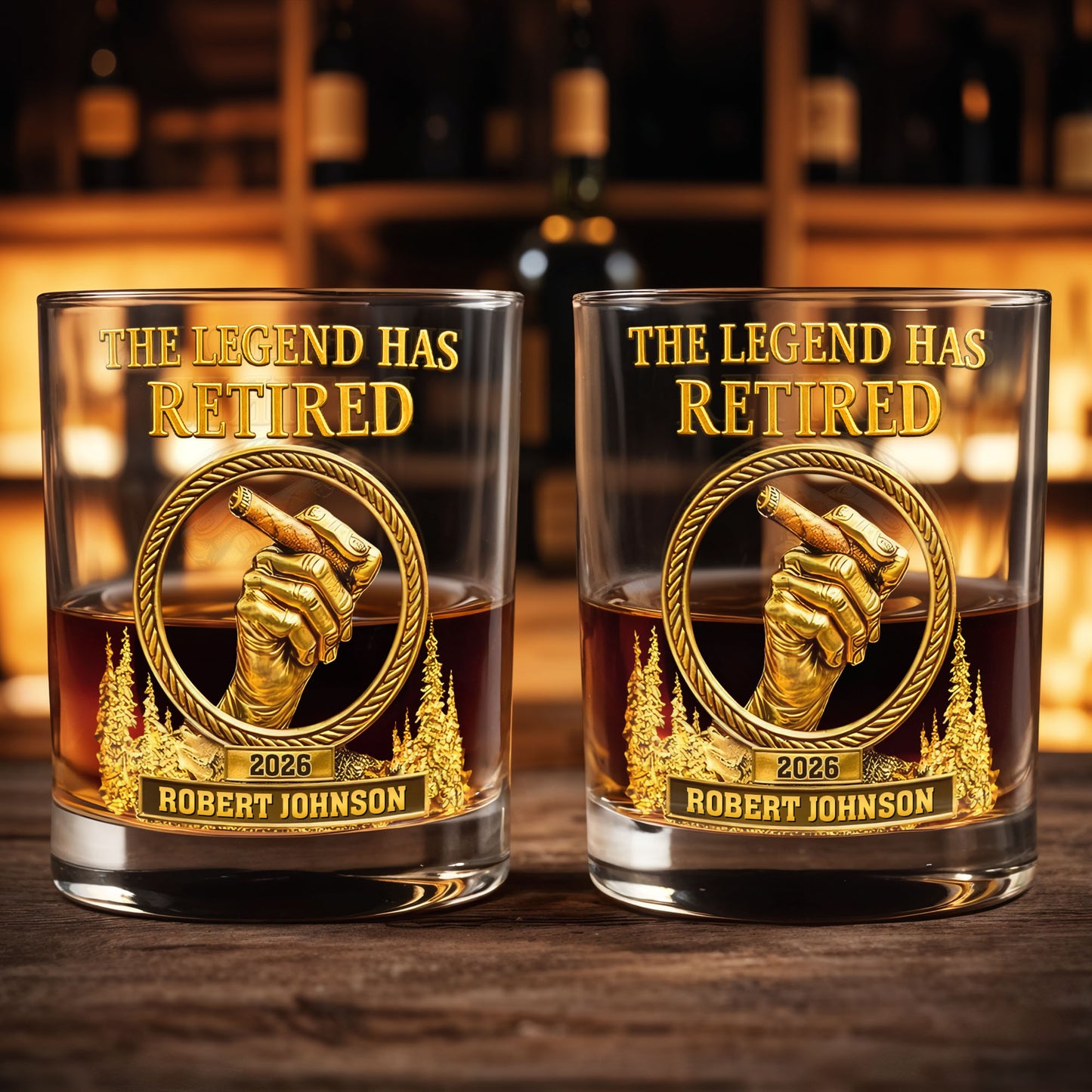 The Legend Has Retired, Hand with Cigar