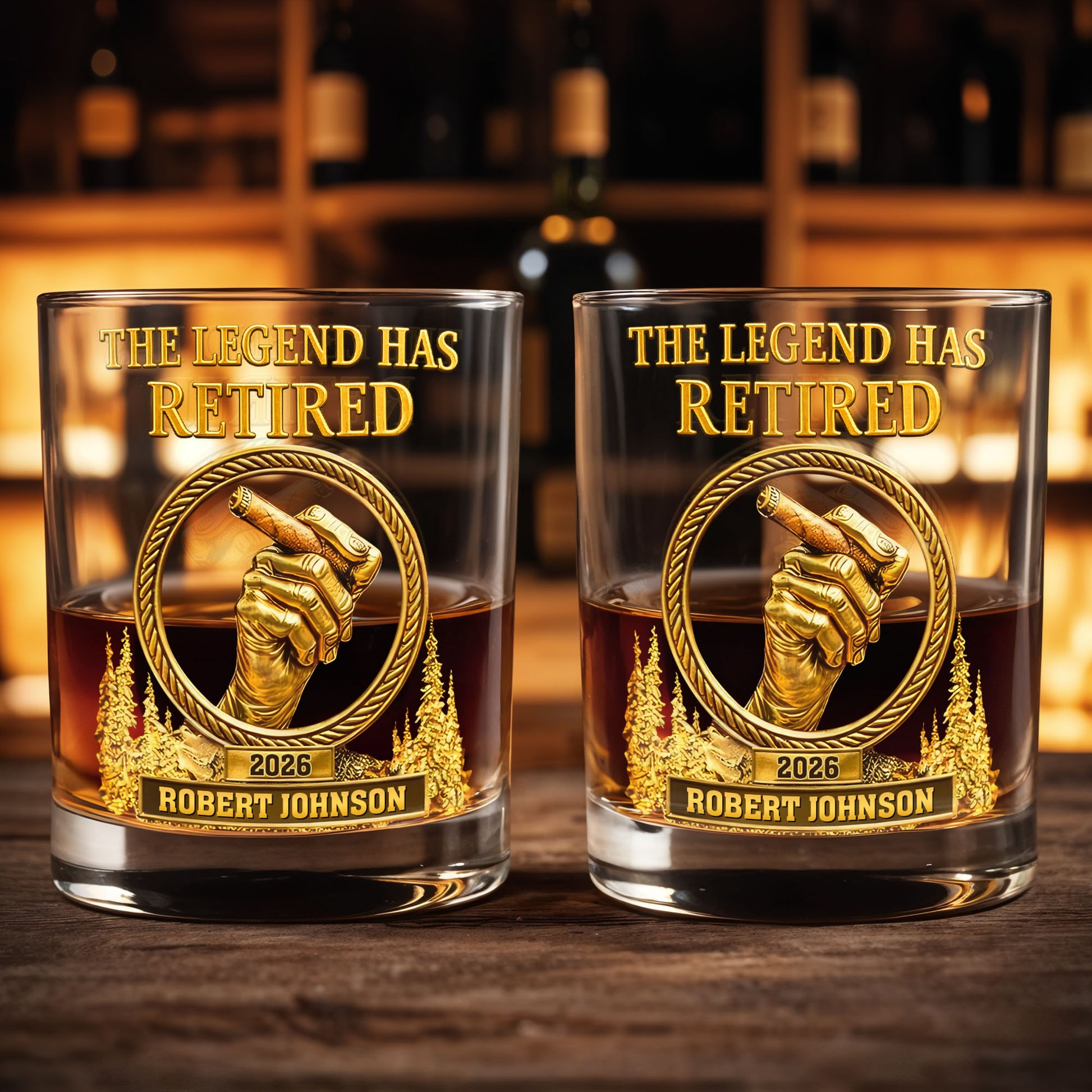 The Legend Has Retired, Hand with Cigar