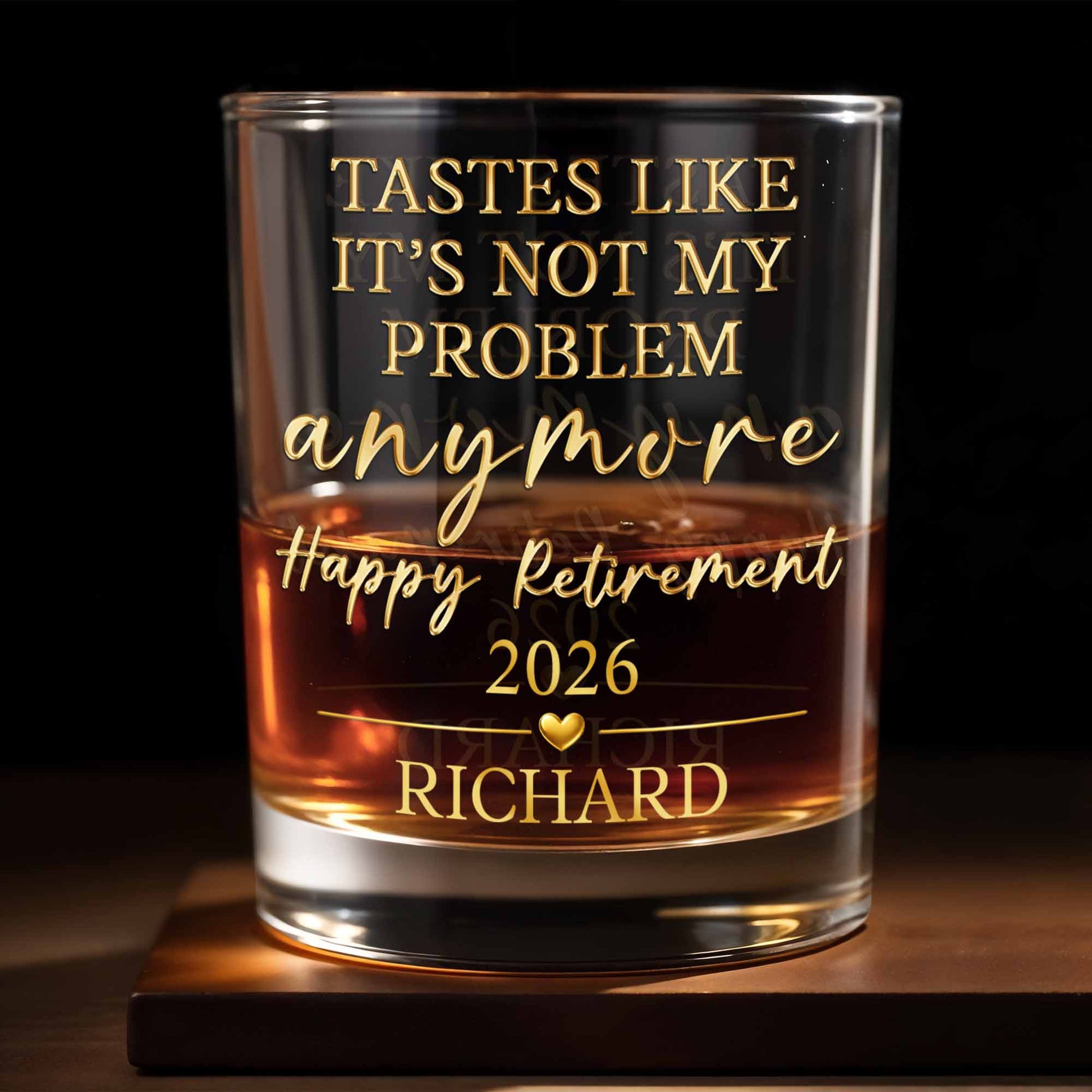 Tastes Like It's Not My Problem Anymore Glass