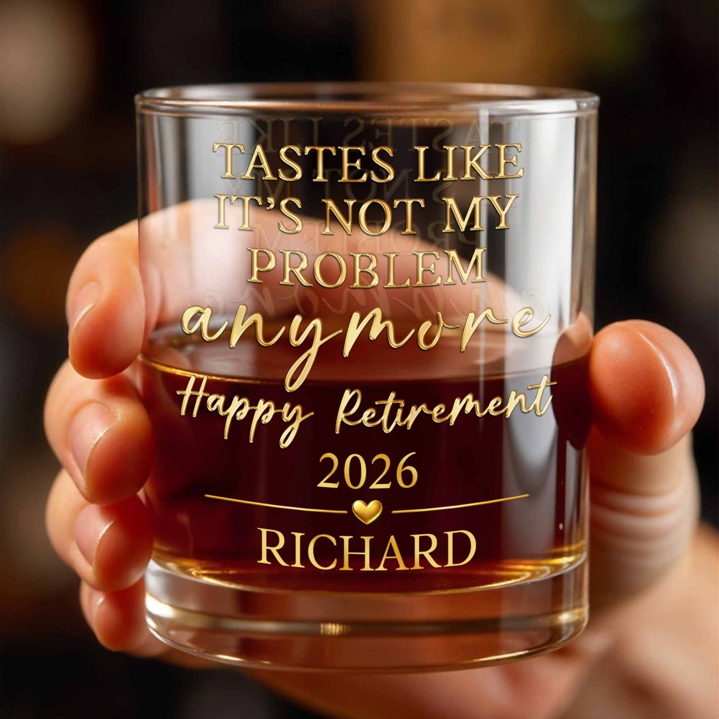 Tastes Like It's Not My Problem Anymore Glass