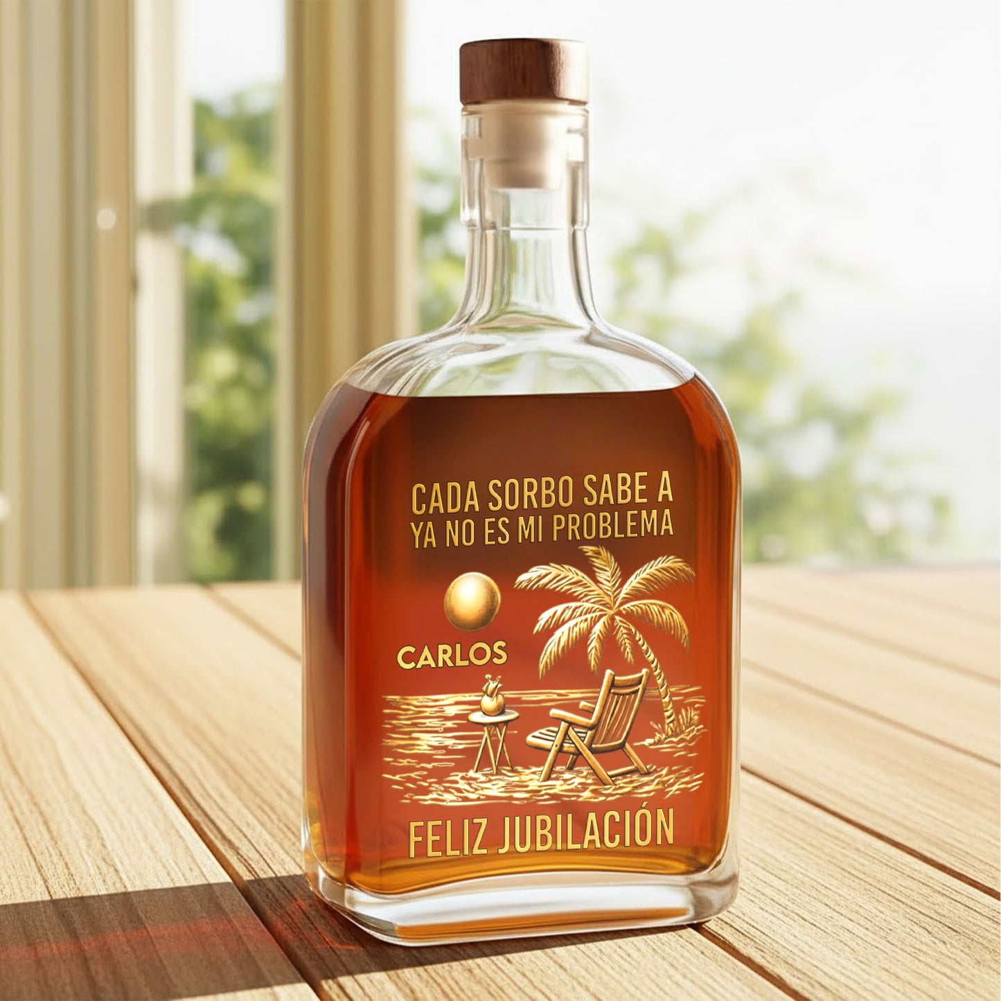 Cada Sorbo Sabe A Ya No Es Mi Problema Tropical Palm Tree Beach