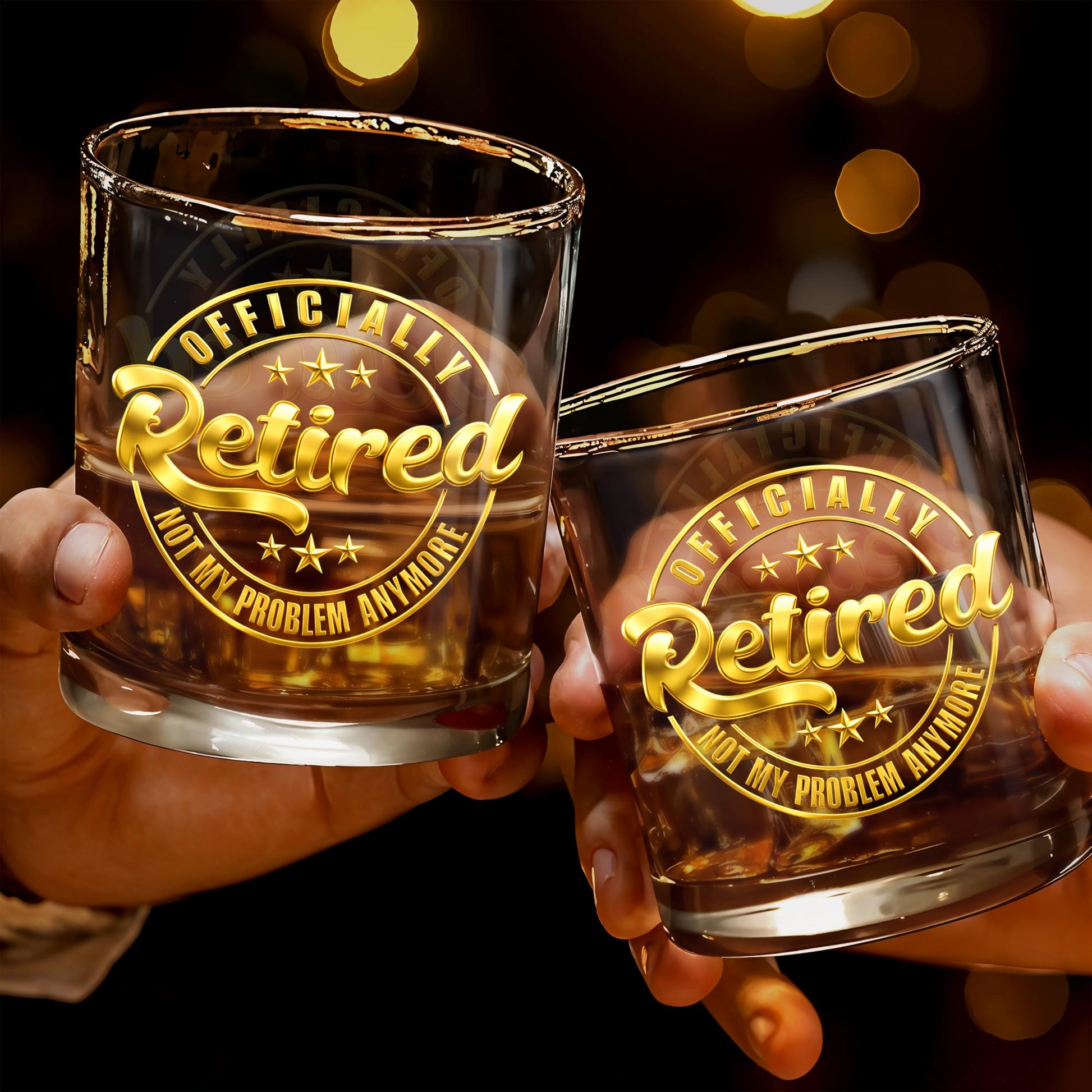 Officially Retired Not My Problem Anymore With Gold Stars