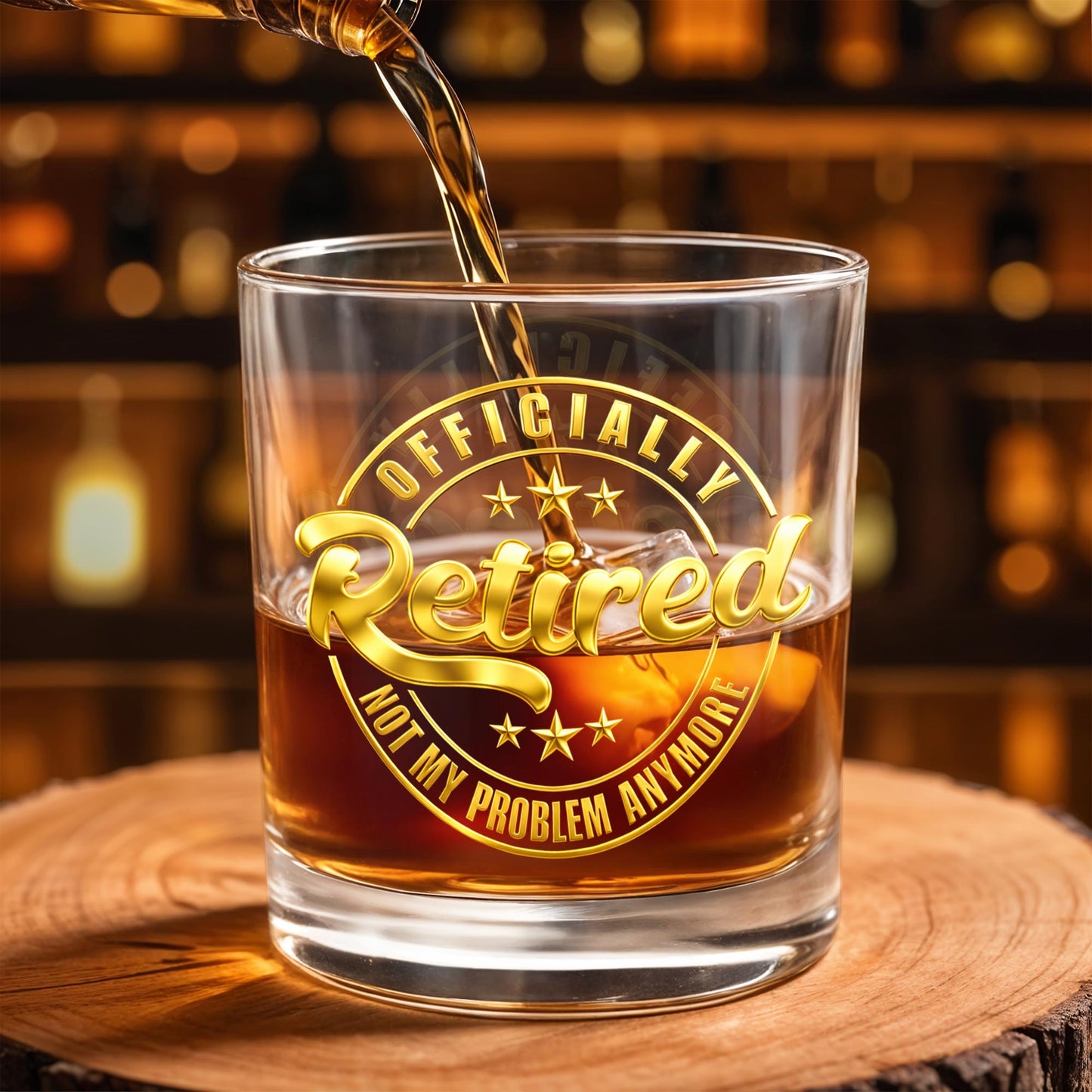 Officially Retired Not My Problem Anymore With Gold Stars