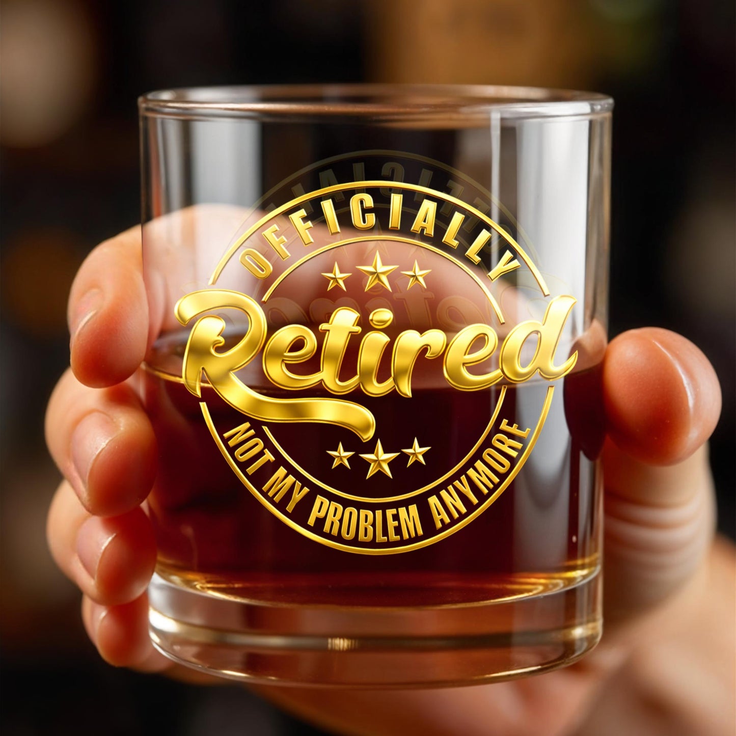 Officially Retired Not My Problem Anymore With Gold Stars