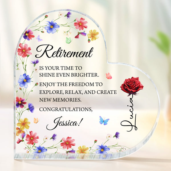 Retirement Is Your Time To Shine Brighter With Flowers And Butterflies