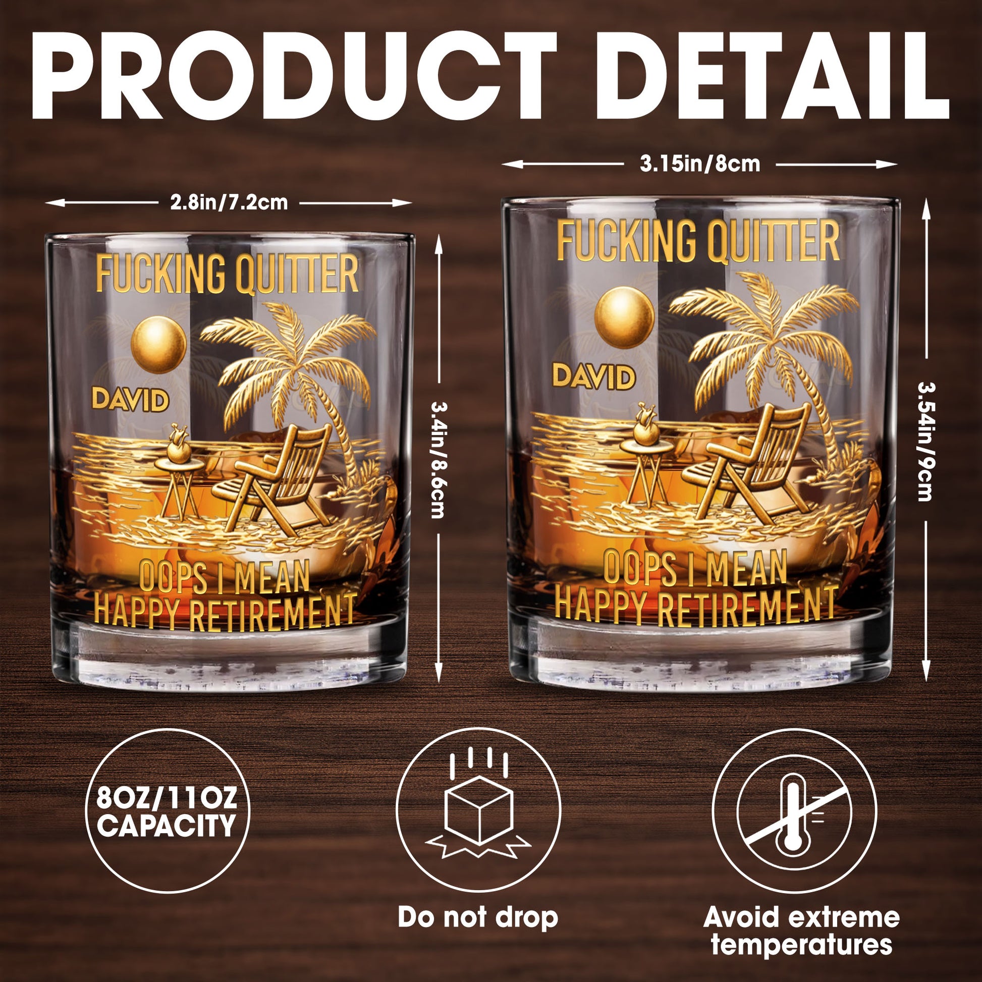 Effing Quitter Oops I Mean Happy Retirement Palm Tree And Beach Chair