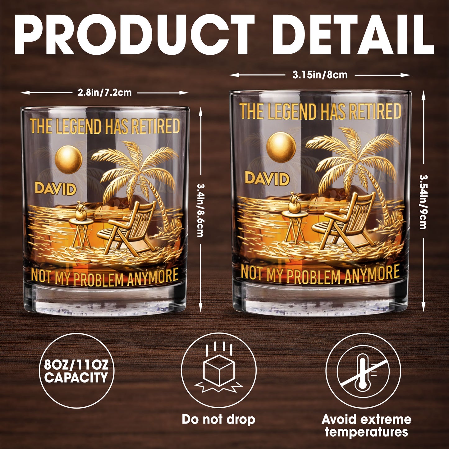 The Legend Has Retired Not My Problem Anymore Palm Tree Beach Scene