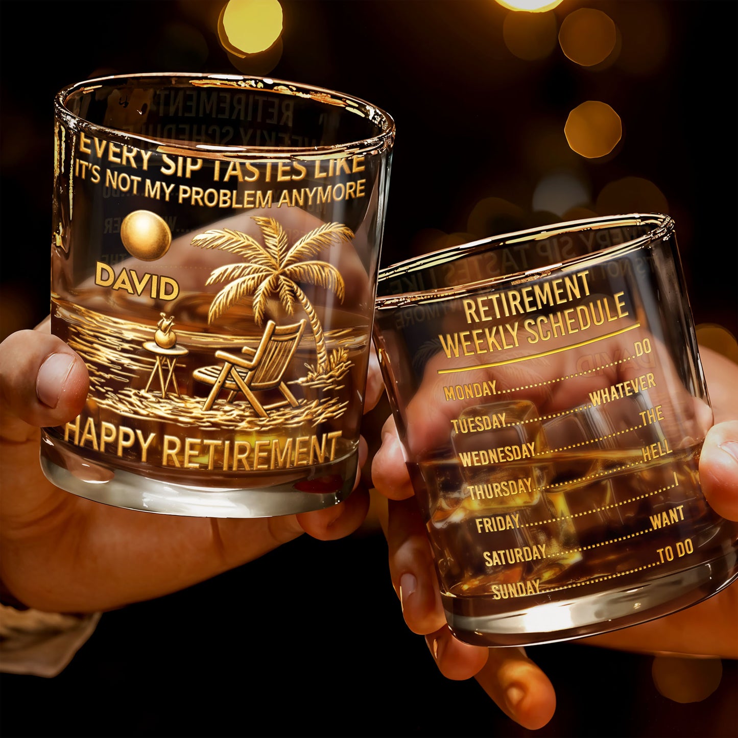 Every Sip Tastes Like Its Not My Problem Anymore Palm Tree Retirement Schedule