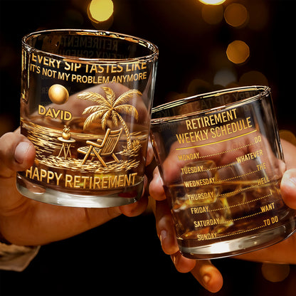 Every Sip Tastes Like Its Not My Problem Anymore Palm Tree Retirement Schedule