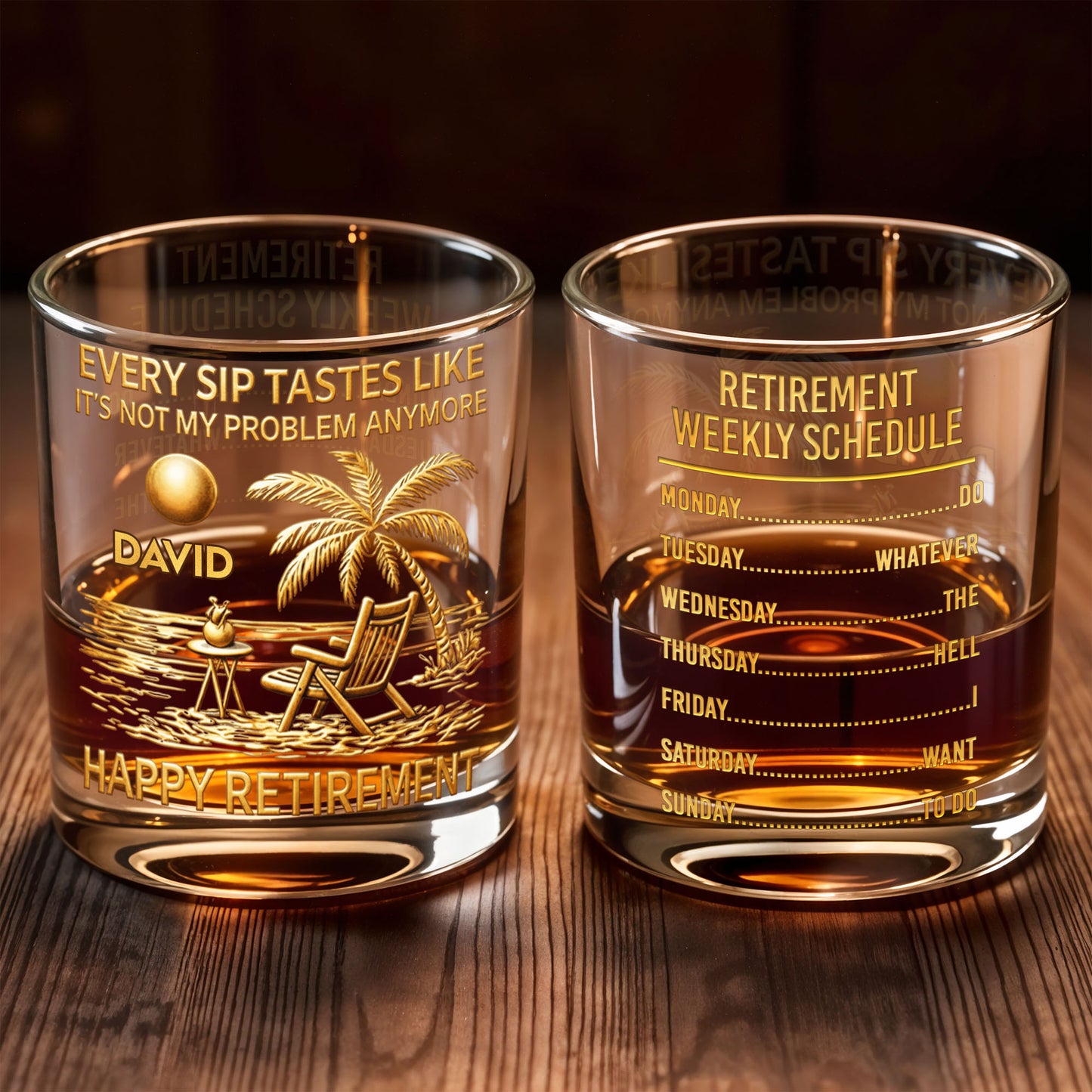 Every Sip Tastes Like Its Not My Problem Anymore Palm Tree Retirement Schedule