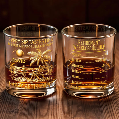 Every Sip Tastes Like Its Not My Problem Anymore Palm Tree Retirement Schedule