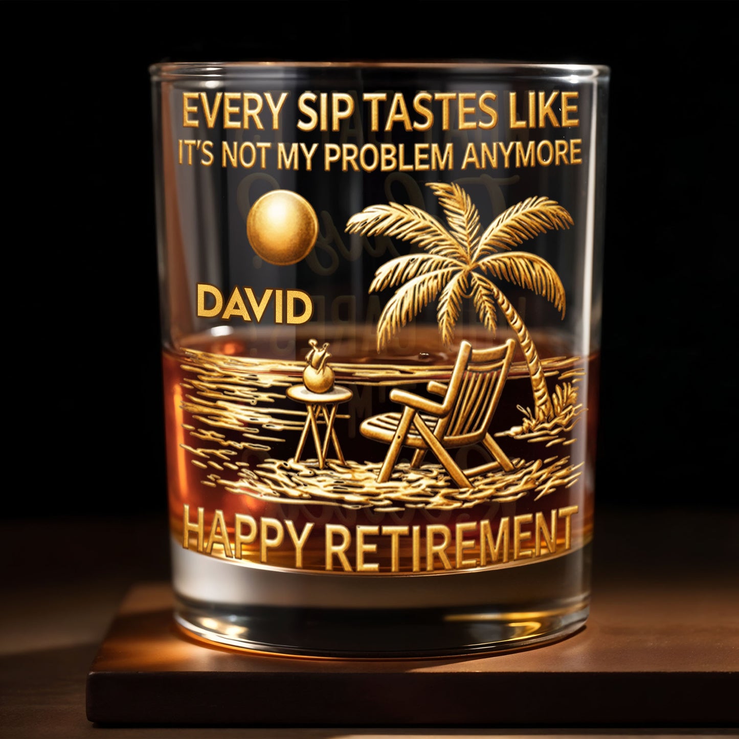 Every Sip Tastes Like Not My Problem Anymore Palm Tree Retirement