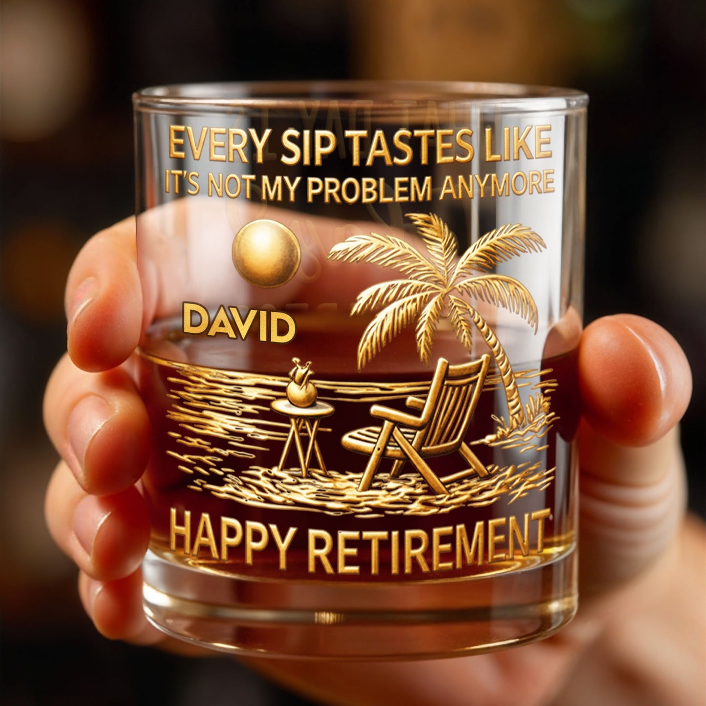 Every Sip Tastes Like Not My Problem Anymore Palm Tree Retirement