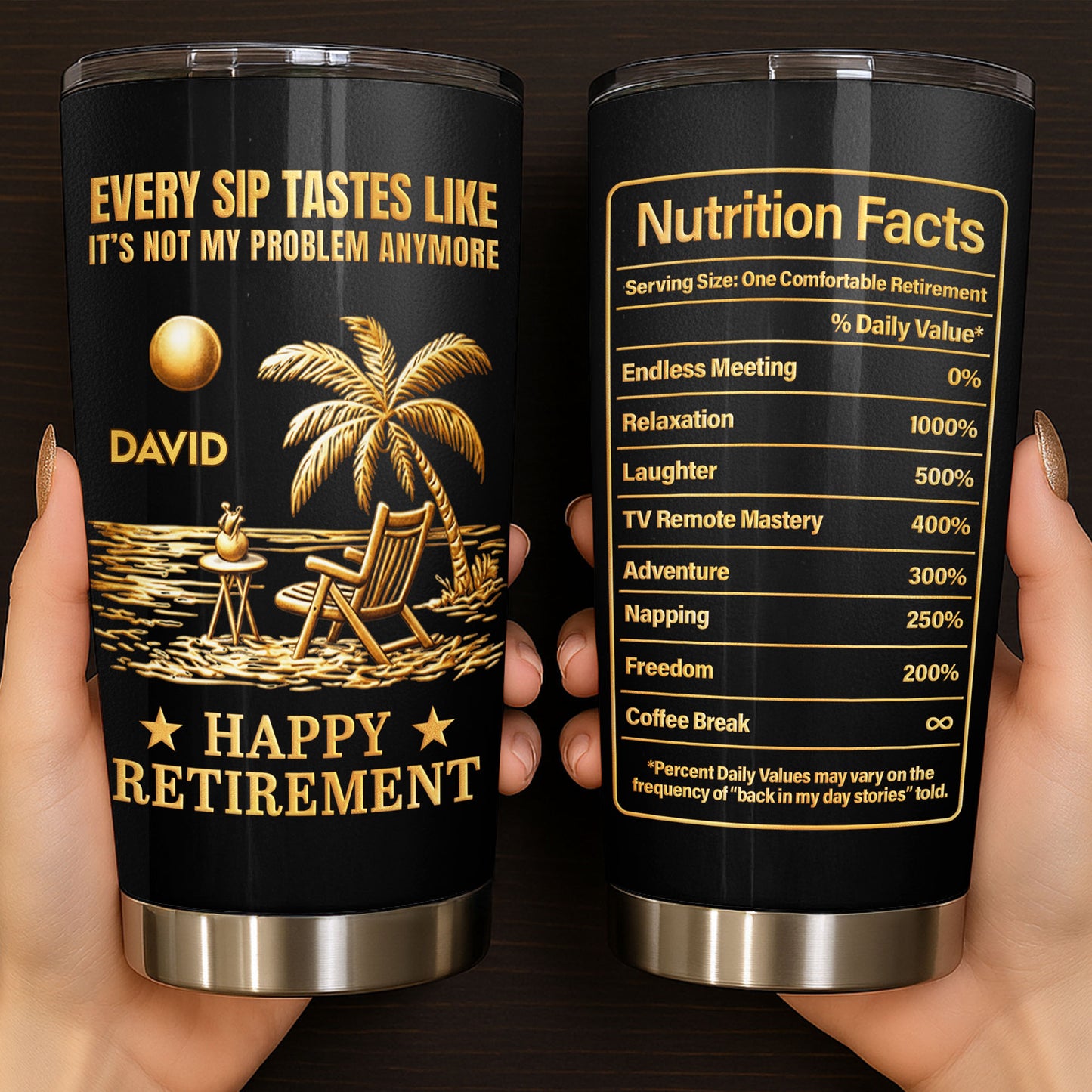 Every Sip Tastes Like It Is Not My Problem Anymore Happy Retirement Palm Tree Beach