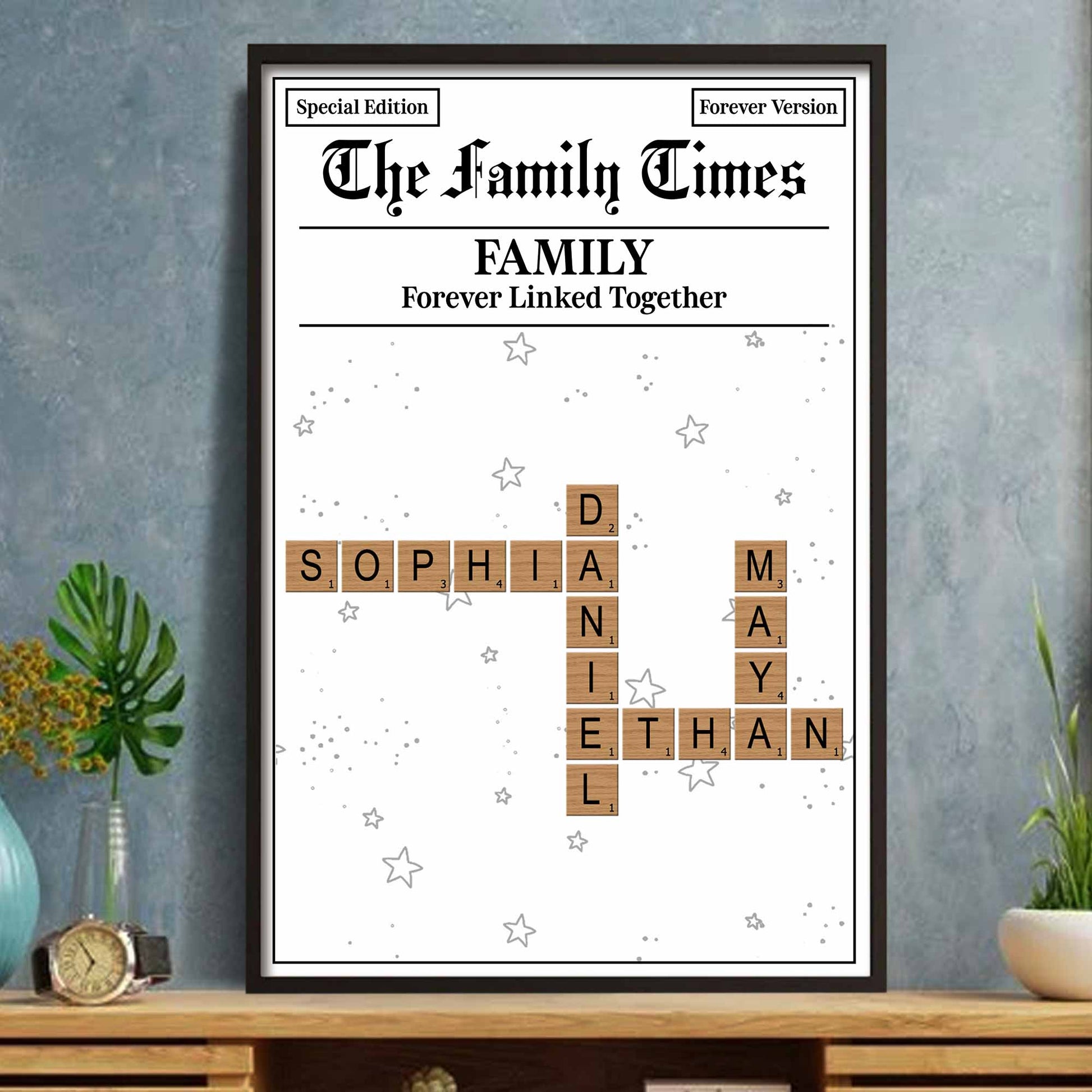 Family Forever Linked Together Poster