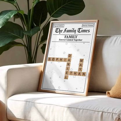 Family Forever Linked Together Poster