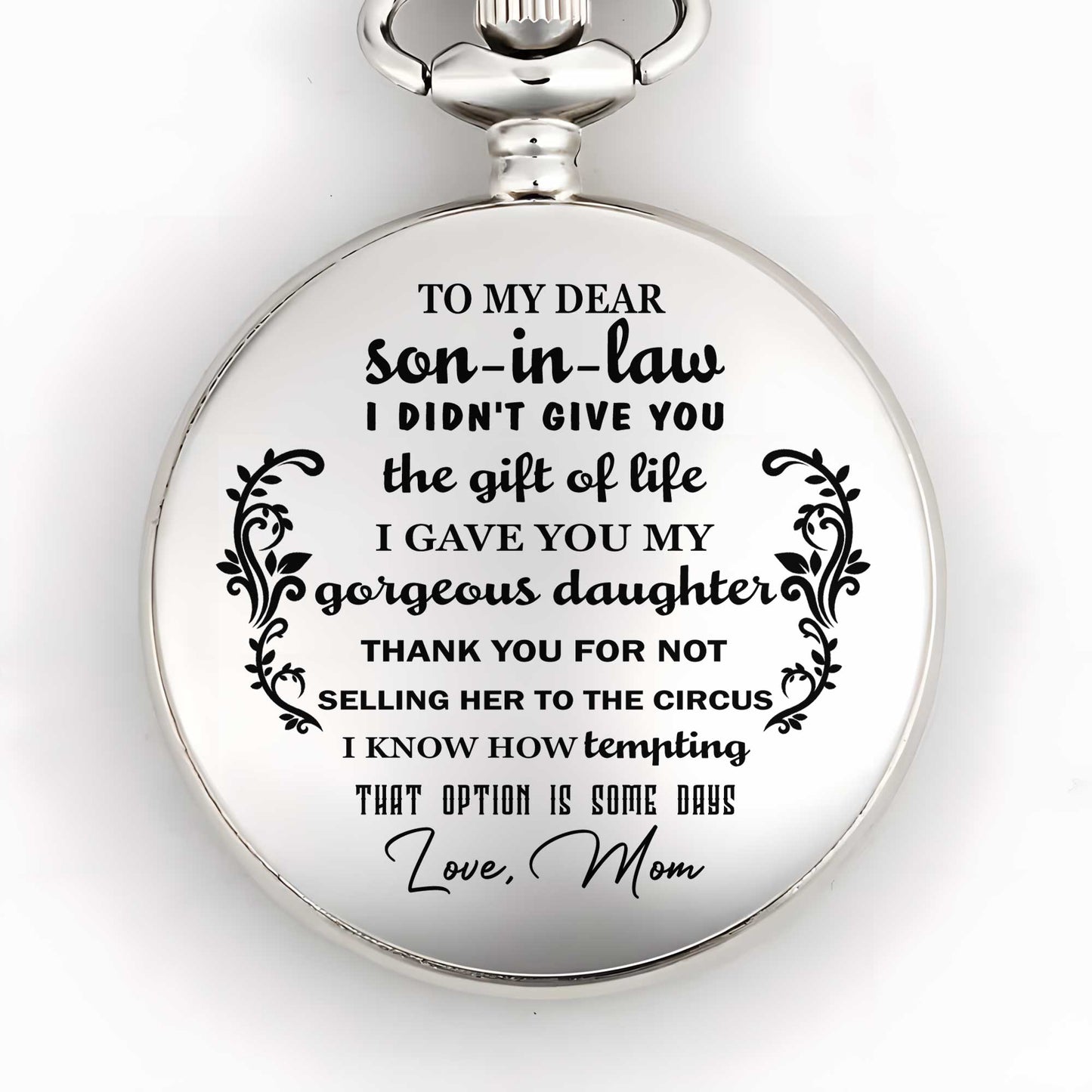 To My Dear Son-in-Law, I Gave You My Gorgeous Daughter