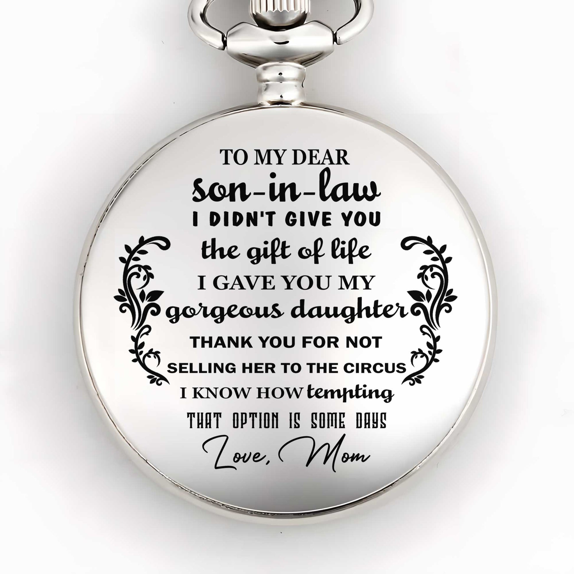 To My Dear Son-in-Law, I Gave You My Gorgeous Daughter