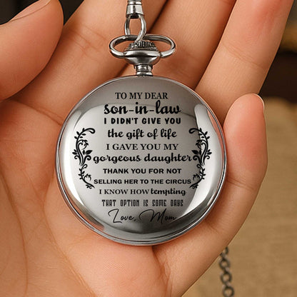 To My Dear Son-in-Law, I Gave You My Gorgeous Daughter