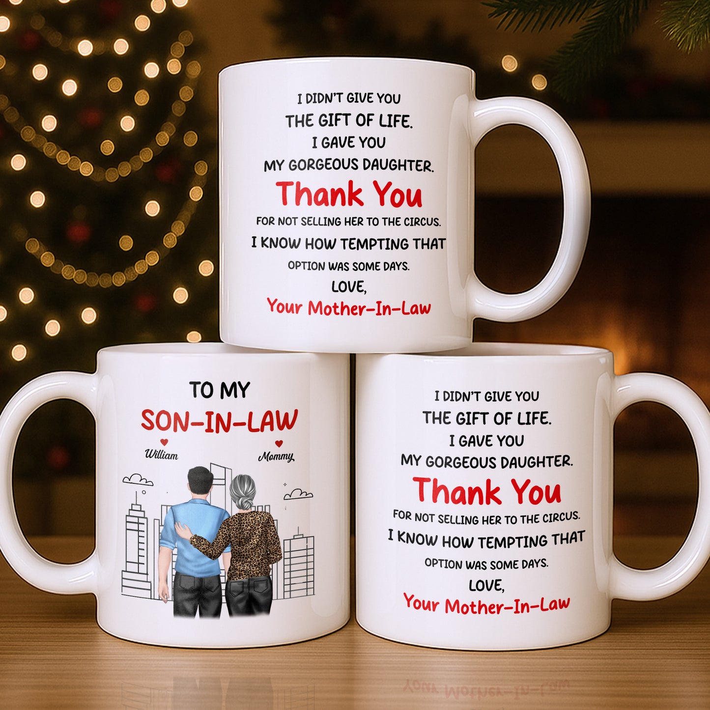 Thank You Son-In-Law For Not Selling My Daughter