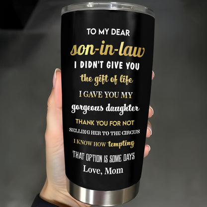 To My Dear Son-In-Law, Lion With Crown Design