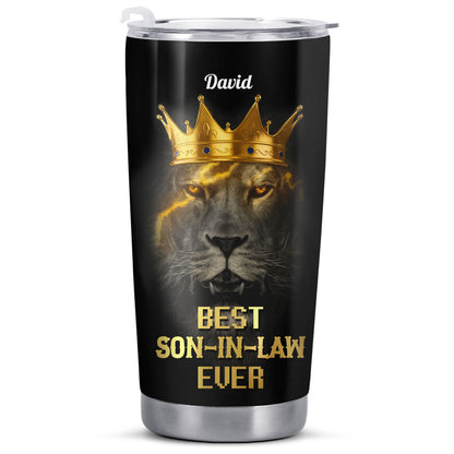 To My Dear Son-In-Law, Lion With Crown Design