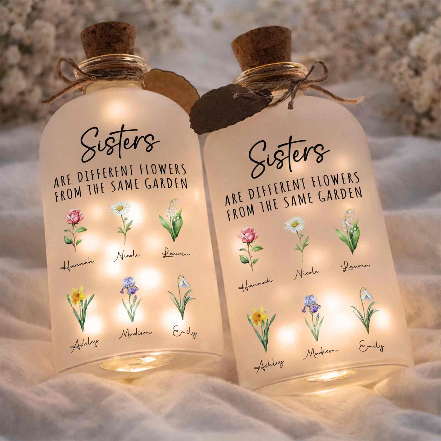 Sisters Are Different Flowers From The Same Garden Birth Month Flowers