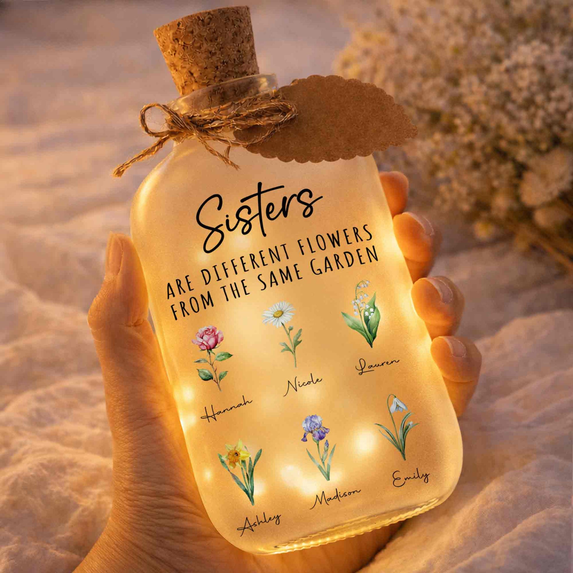 Sisters Are Different Flowers From The Same Garden Birth Month Flowers