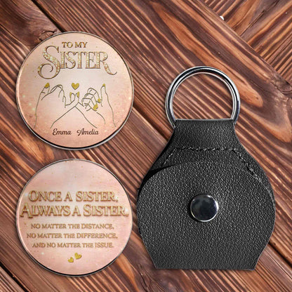 To My Sister Once A Sister Always A Sister Pinky Swear Hands