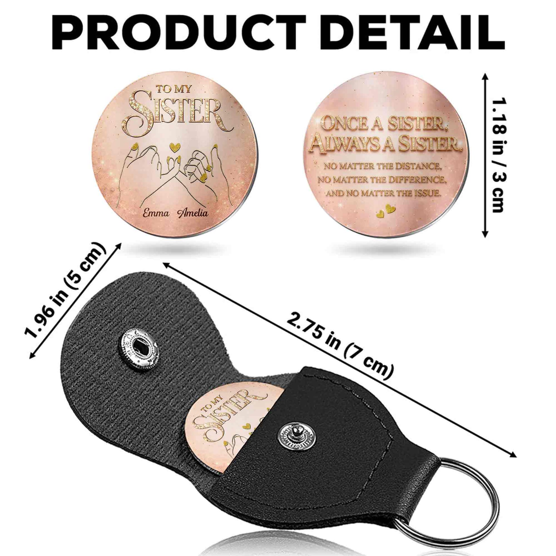 To My Sister Once A Sister Always A Sister Pinky Swear Hands