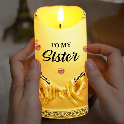 To My Sister Once A Sister Pinky Promise Hands And Hearts