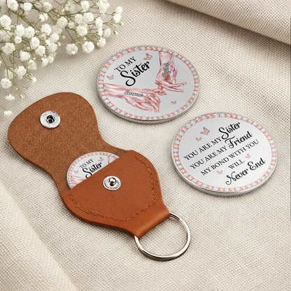 To My Sister You Are My Friend Pinkie Promise Hands Butterflies