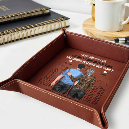 To My Son-In-Law, The Only Thing Better Than Welcoming You Into Our Family, Cityscape and Couple