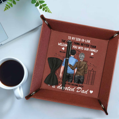 To My Son-In-Law, The Only Thing Better Than Welcoming You Into Our Family, Cityscape and Couple