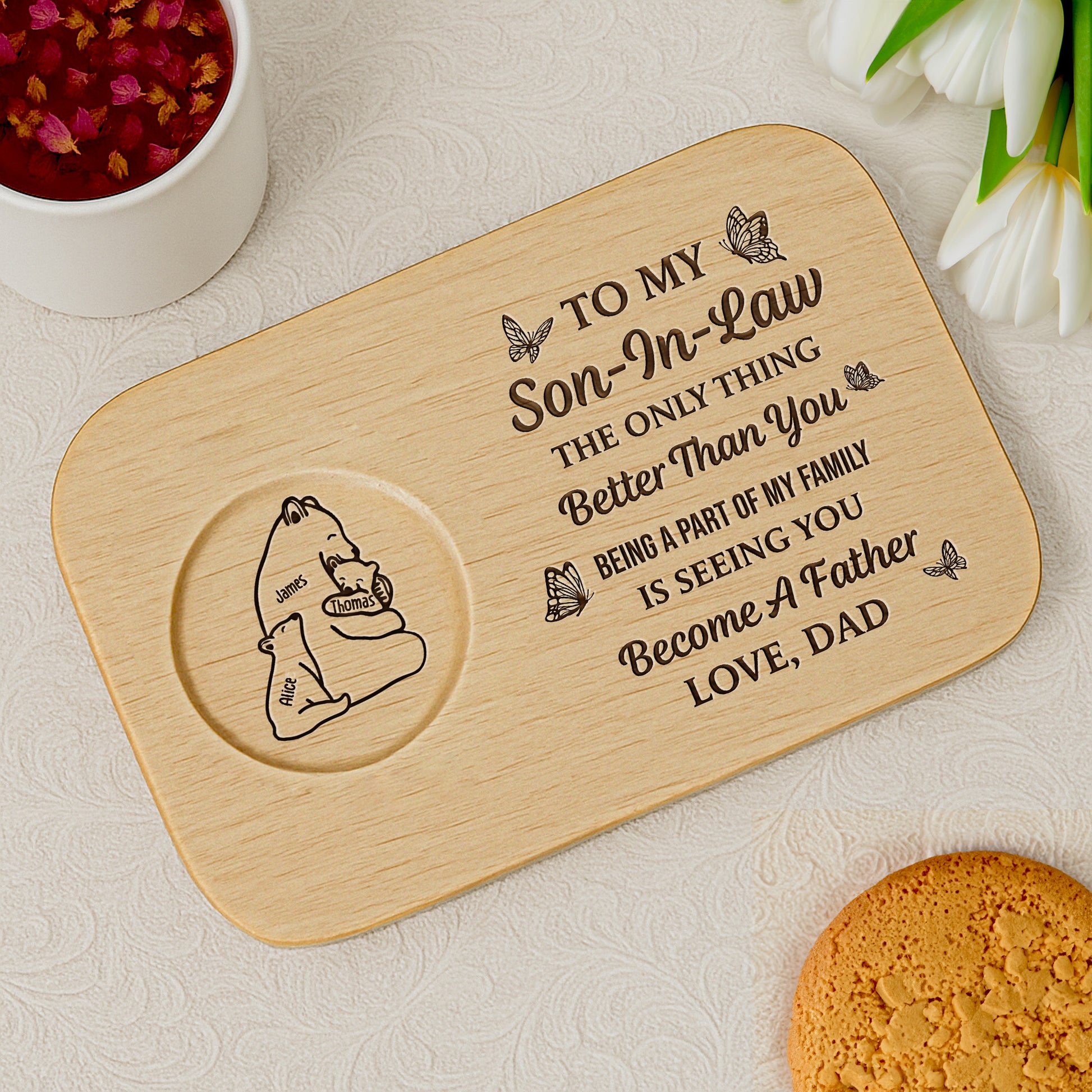 To My Son-In-Law, The Only Thing Better Than You, Bears and Cup Holder