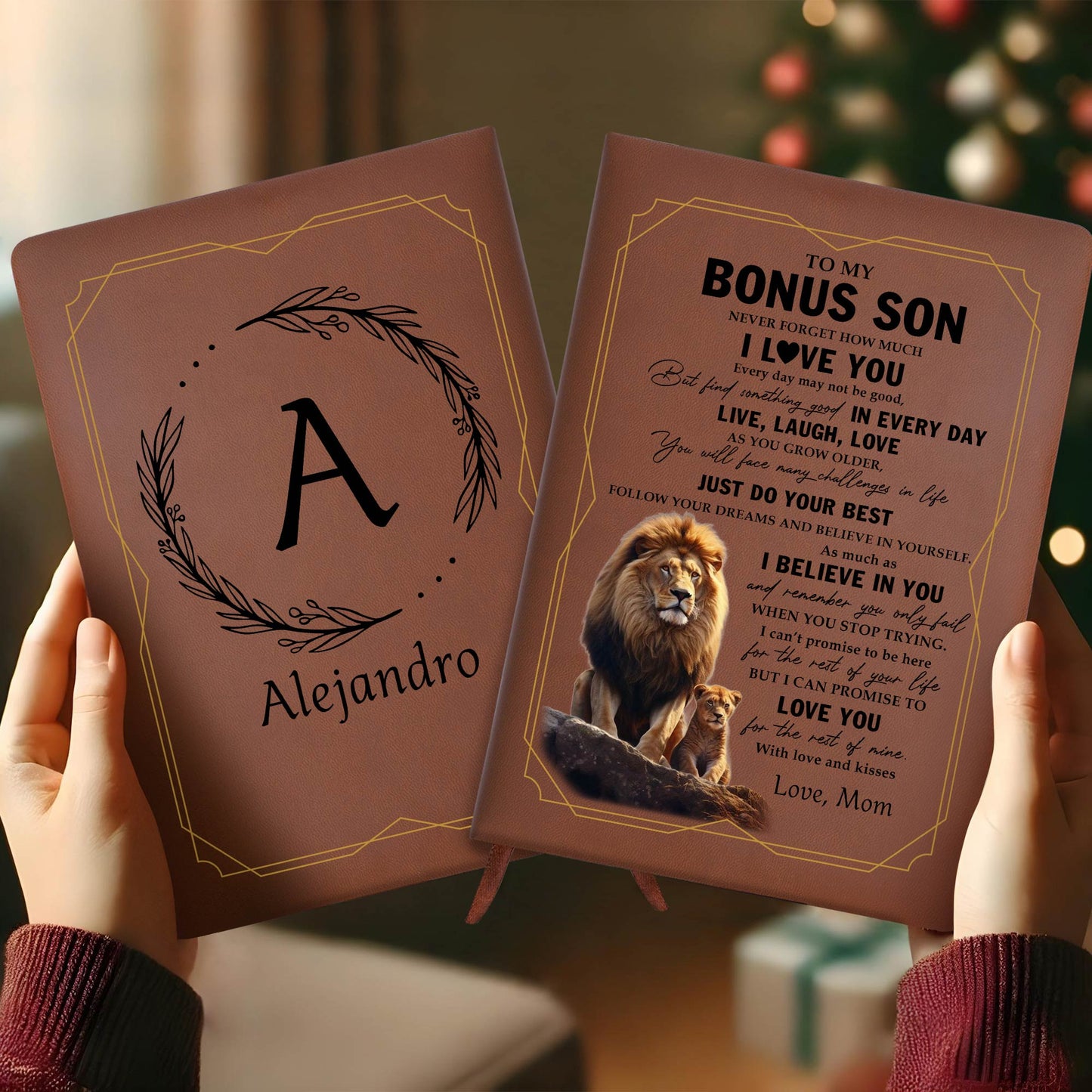 Lion Wisdom and Love Bonus Son Keepsake