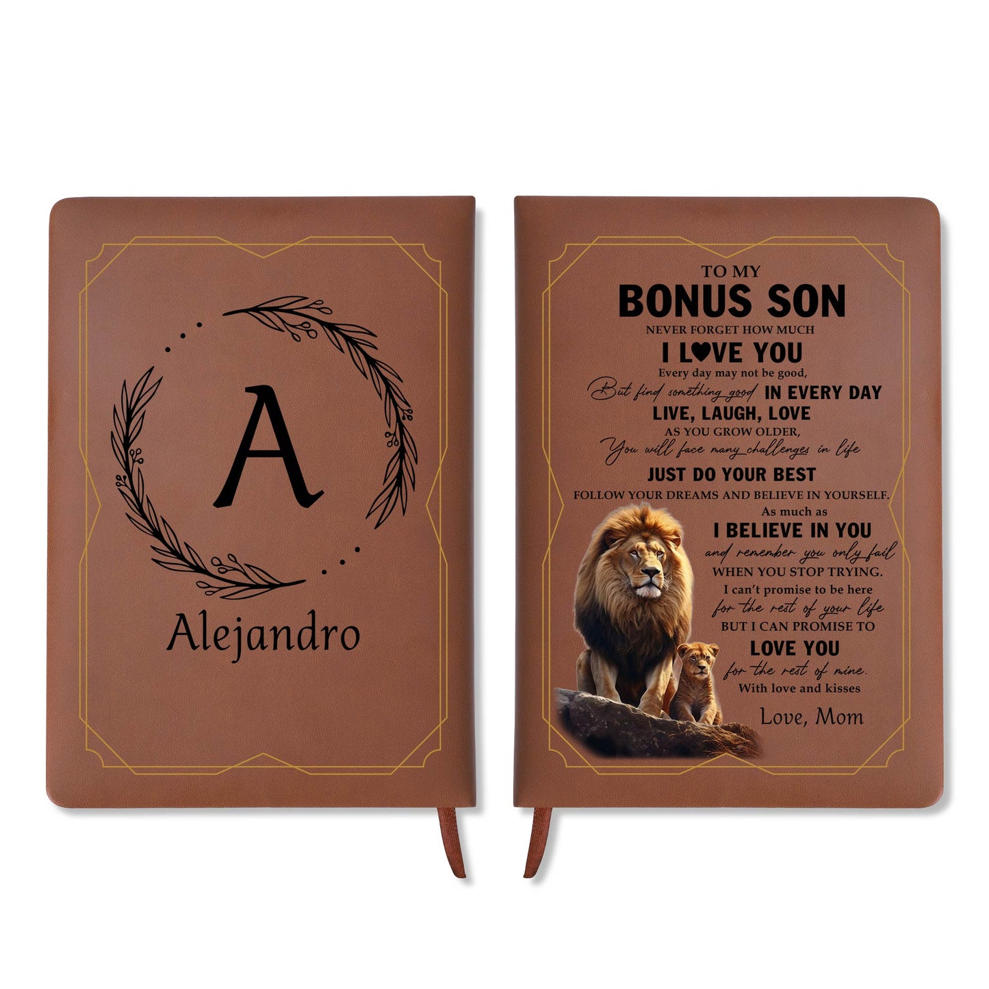 Lion Wisdom and Love Bonus Son Keepsake