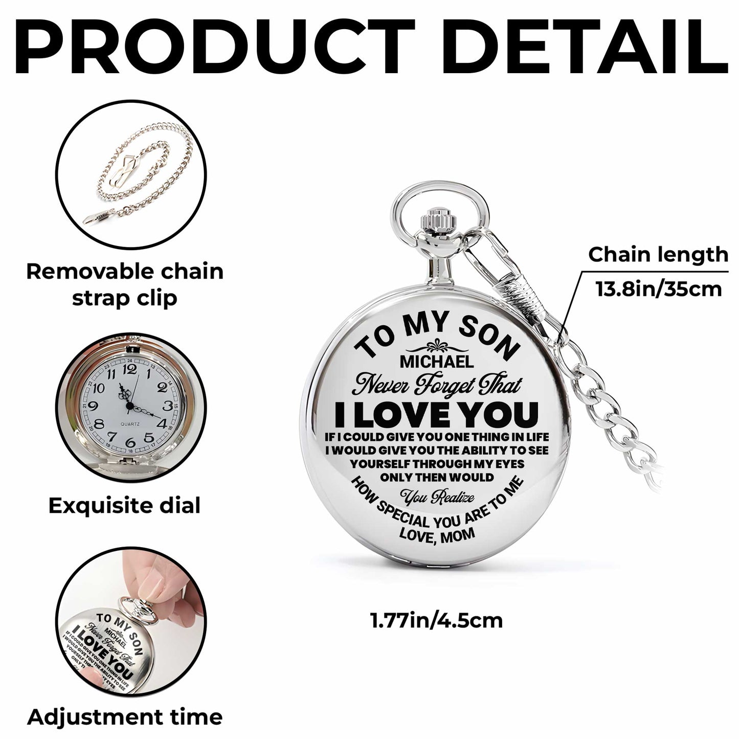 To My Son, Never Forget That, I Love You