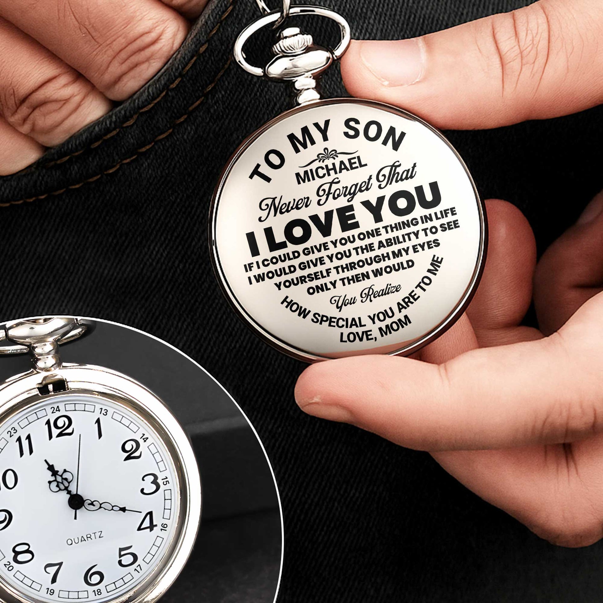 To My Son, Never Forget That, I Love You