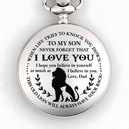 When Life Tries To Knock You Down, Never Forget That I Love You