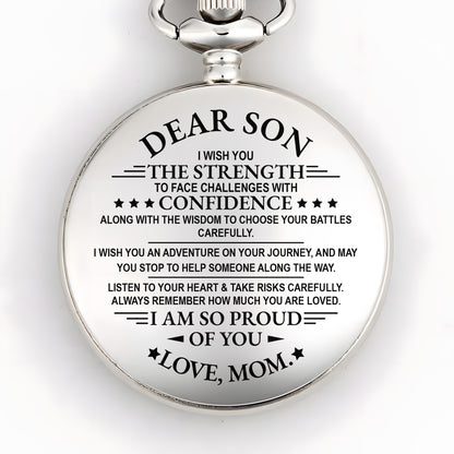 Dear Son, I Wish You Strength, Stars And Text