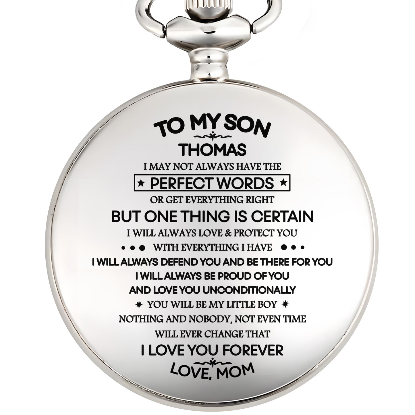 To My Son, An Everlasting Love And Protection